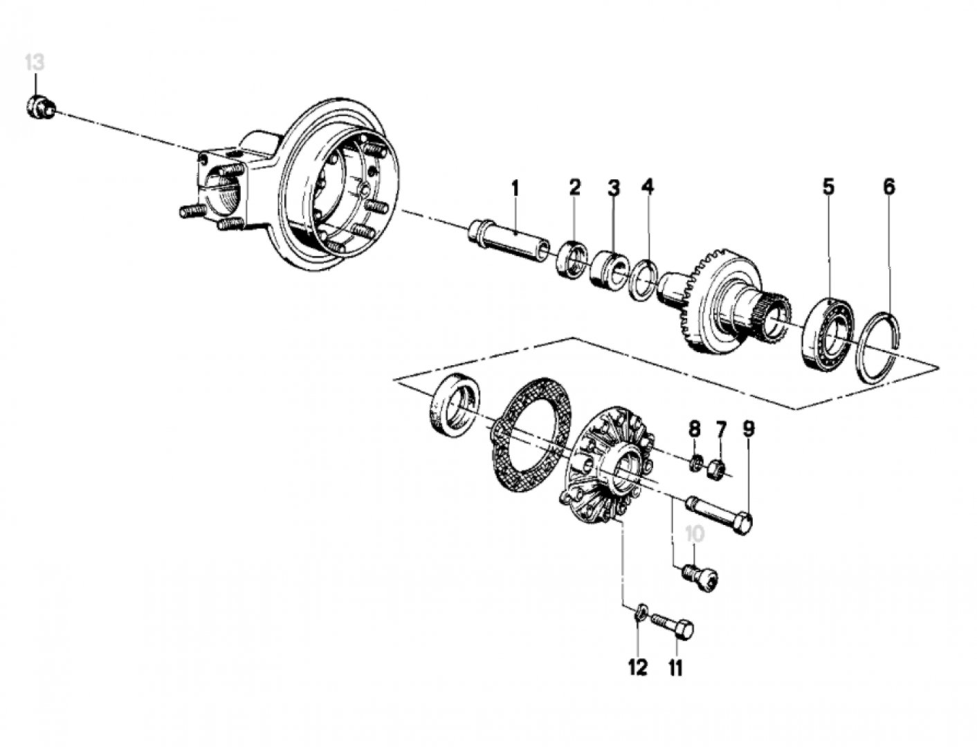 Roulement De Transmission INA - Réf. 722 0664 10 - Pour Boîte Manuelle (75x140x34,25) - Compatible Mercedes - Neuf, Origine Allemagne