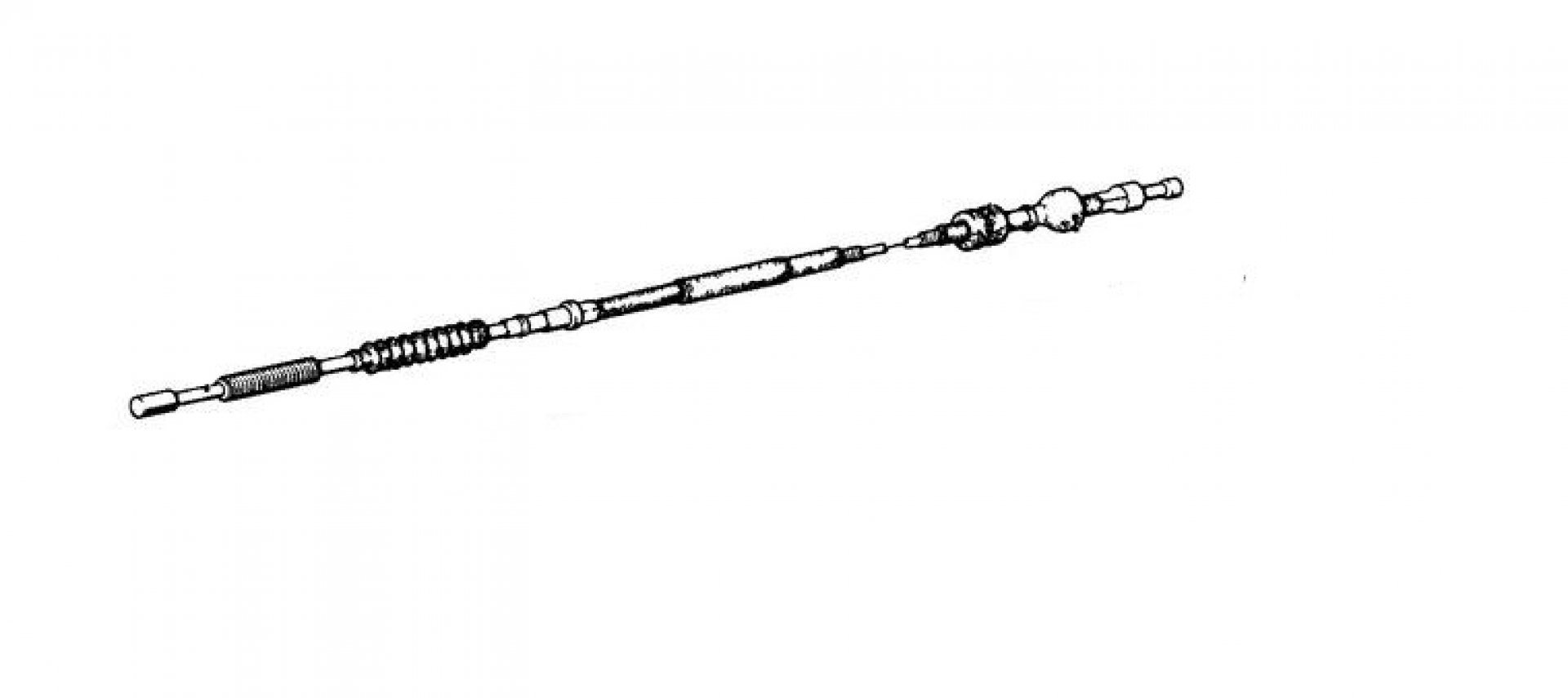 Cable frein R60/6