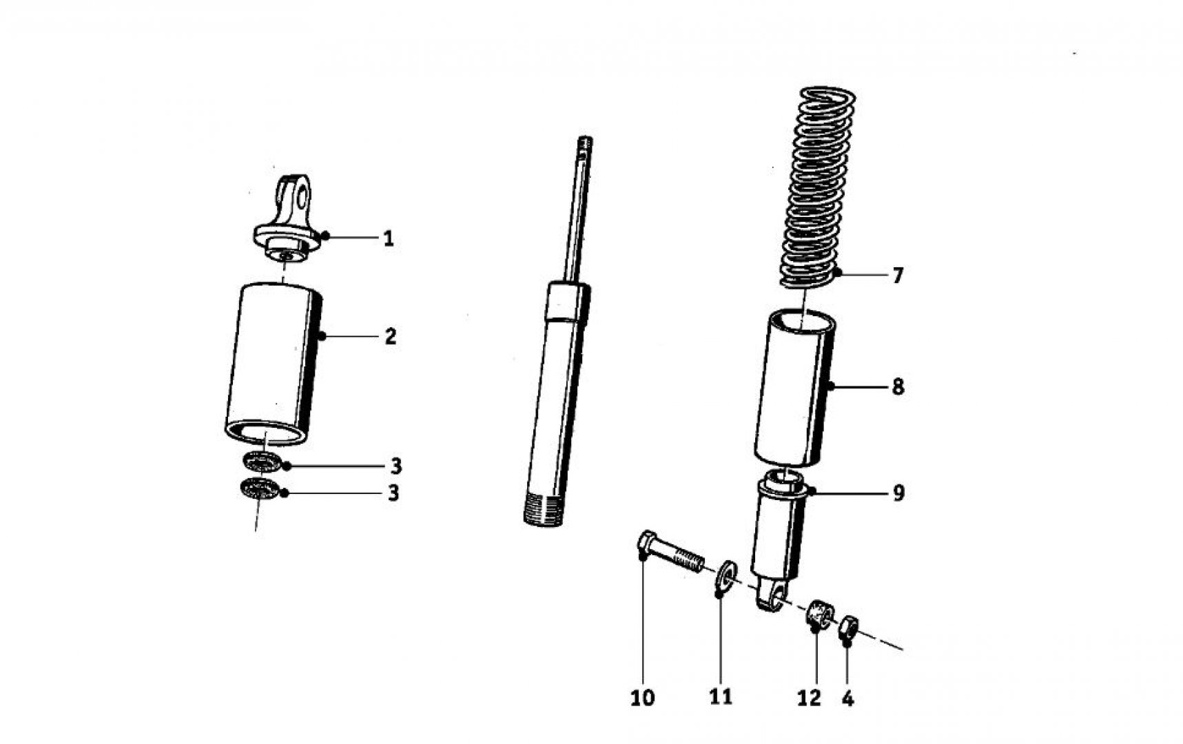Suspension Avant R50...R69S