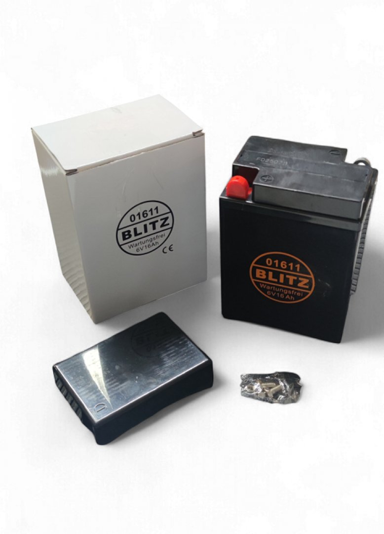 Batterie Rectangle BLITZ 6V 16Ah