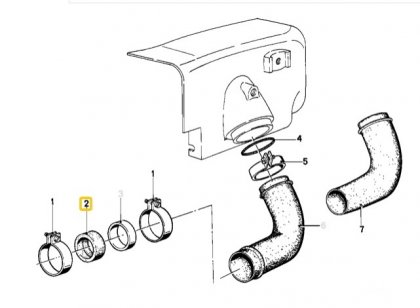 Manchon / Admission BMW R50 / R60 S&eacute;rie 5 /6 /7