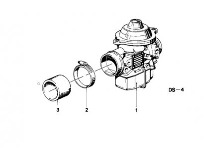 Manchon Carburateur / Pipe d'admission 