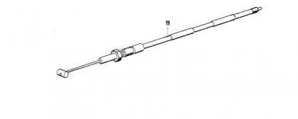 Câble Accélérateur R100 R / GS